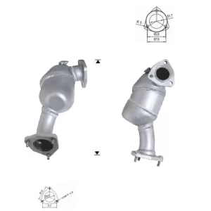 CATALYSEUR AUDI A4 2.5TD