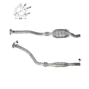 CATALYSEUR VW PASSAT IV 2.8 V6