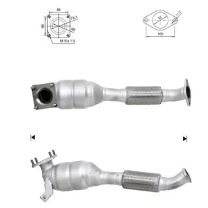 CATALYSEUR FORD FOCUS 1.8TD