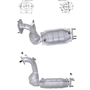 CATALYSEUR FORD FOCUS 2.0i ST170