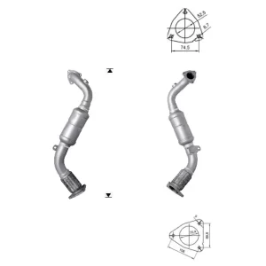 CATALYSEUR VW TOUAREG 3.0 TDI
