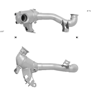 CATALYSEUR PEUGEOT 807 2.2TD
