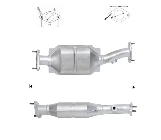 CATALYSEUR FORD MONDEO 1.8i 16V