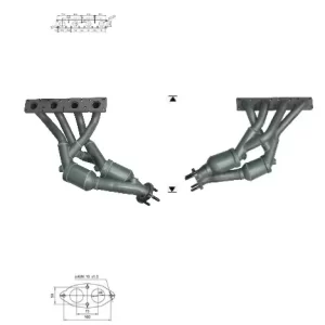 CATALYSEUR BMW 316i 1.8i 16V