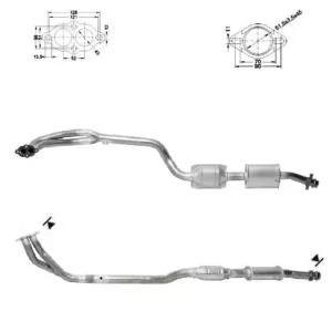 CATALYSEUR BMW 316i, 318i