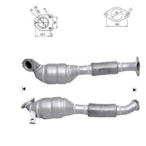 CATALYSEUR FORD TOURNEO CONNECT 1.8TD