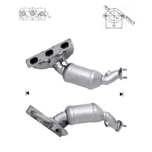CATALYSEUR BMW 520i
