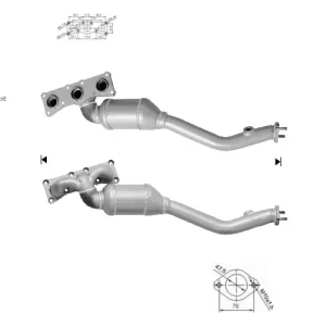 CATALYSEUR BMW 730i 3.0i V6