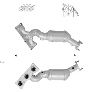 CATALYSEUR BMW 530i 3.0i V6 24V