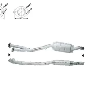 CATALYSEUR BMW 730i V8