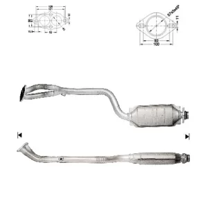 CATALYSEUR BMW Z3 1.9i 16V