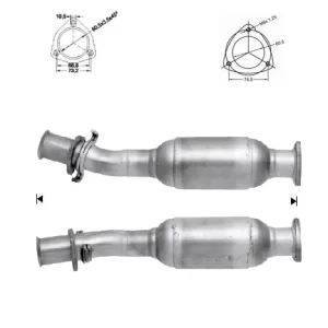 CATALYSEUR CITROEN / FIAT/ PEUGEOT