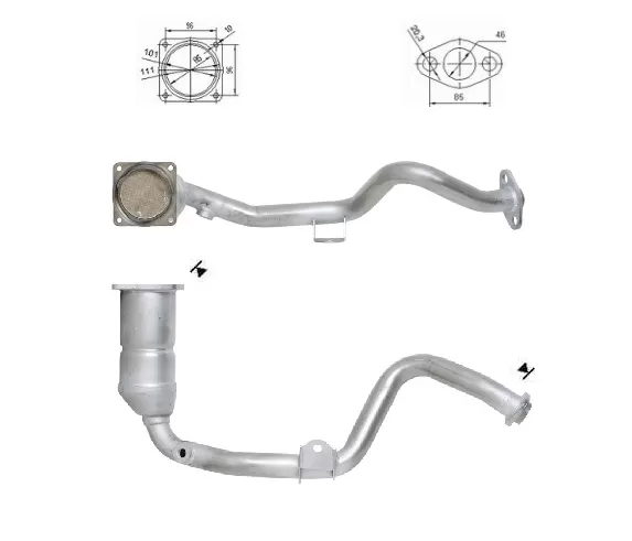 CATALYSEUR CITROËN XSARA 1.6i