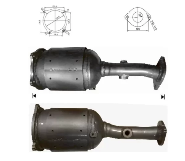 DPF NISSAN QASHQAI 1.5TD DCI