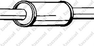 SILENCIEUX MOYEN 1J0253209H