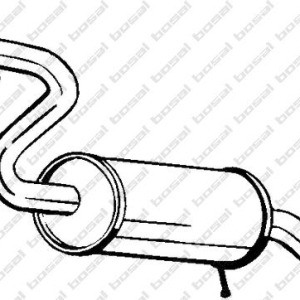 SILENCIEUX MOYEN 1K0253209CB