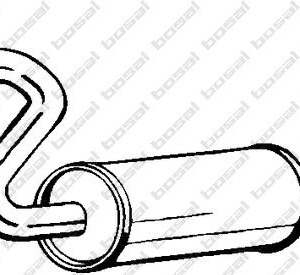 SILENCIEUX MOYEN 1K0253209A