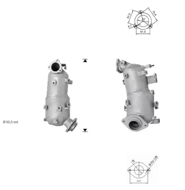 Filtre a particules TOYOTA RAV 4