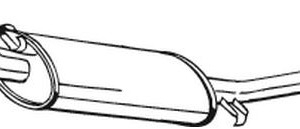 SILENCIEUX MOYEN 8200872321