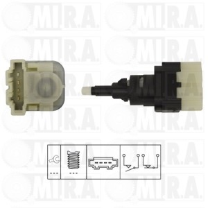 INTERRUTTORE LUCE FRENO VAG A3/A4/A6/GOLFV/VI/LEON 1J0 945 515