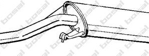 SILENCIEUX MOYEN 4A0253409R