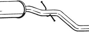 SILENCIEUX MOYEN 1K0253209B