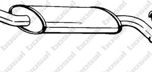 SILENCIEUX MOYEN 6U0253401E