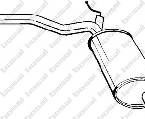 SILENCIEUX MOYEN 8E0253409AR