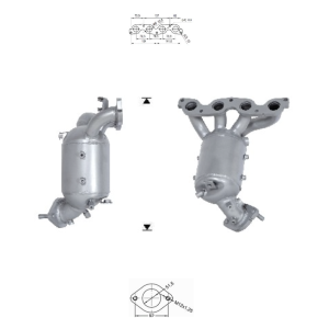 Catalyseur HYUNDAI i10, 2851003DF0