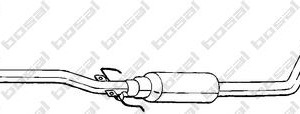 SILENCIEUX MOYEN 18220SH3G03