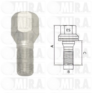 COLONNETTA RUOTA DUCATO MAXI- 1,8 TONN. 5405.76