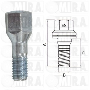 COLONNETTA RUOTA FORD T.T  6 069 623