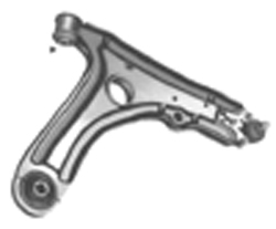 BRAS SUSPENSION DEVANT GAUCHE 1H0407151 , 357407365,
