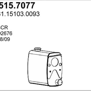 SILENCIEUX central MAN ATS Euro 5