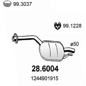Silencieux 1274853