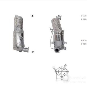 Filtre à particules ALFA ROMEO, FIAT, SUZUKI 52098675