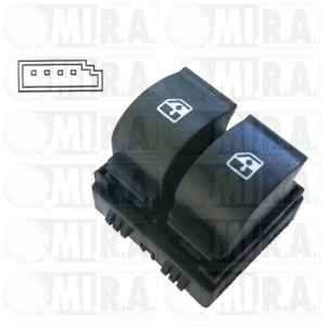 PULSANT. ALZAVETRO DX-SX FIAT G.PUNTO/EVO – LINEA (4 PIN) 735442329