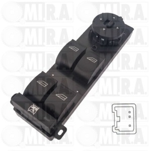 PULSANTIERA ALZAVETRO SX FORD C-MAX/FOCUS (08>)(3 PIN) 1471944