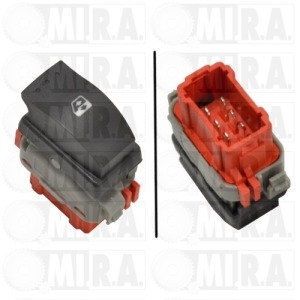 PULSANTE ALZAVETRO OPEL/RENAULT MOVANO/MASTER II (6 PIN) 8200502452