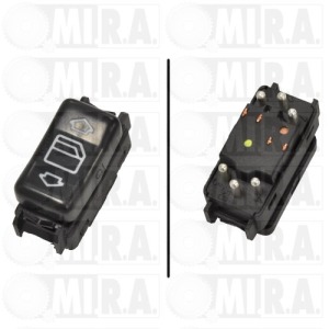 PULSANTE ALZAVETRO POST. SX MERCEDES W124 (PIN) 124 820 48 10