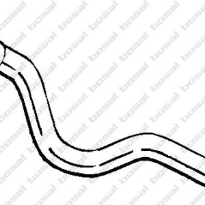 TUYAU D&rsquo;ÉCHAPPEMENT 028253091B