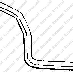 TUYAU D&rsquo;ÉCHAPPEMENT 5429093