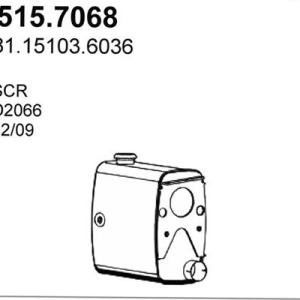 SILENCIEUX central MAN ATS Euro 5