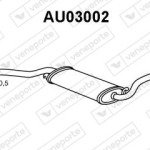 Silencieux central|VENEPORTE 811253409C-811253409G-811253409J-