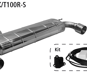 Silencieux arrière pour BMW BMWF40-K/T100R-S