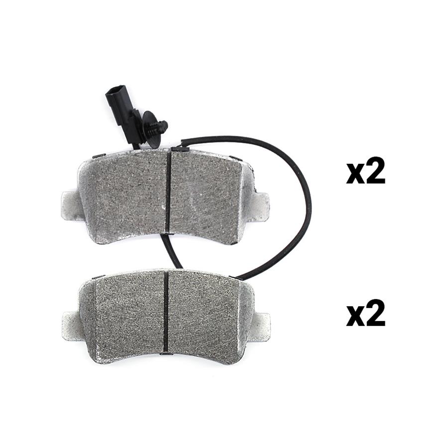 44060-00Q1J, Jeu de plaquettes de frein arrière