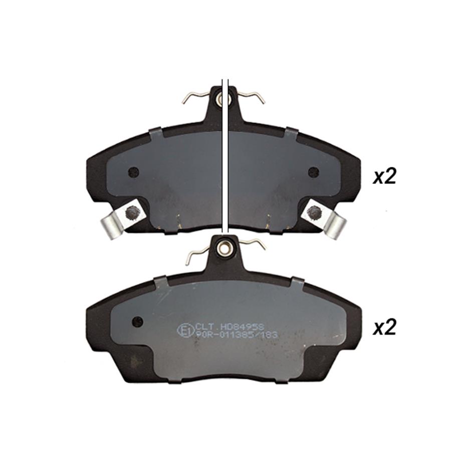 45022-ST3-E00, Jeu de plaquettes de frein avant