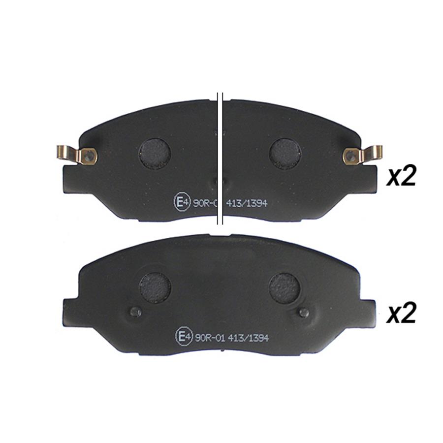 58101-2BA10, Jeu de plaquettes de frein avant