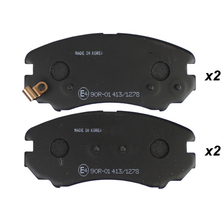 58101-38A81, Jeu de plaquettes de frein avant