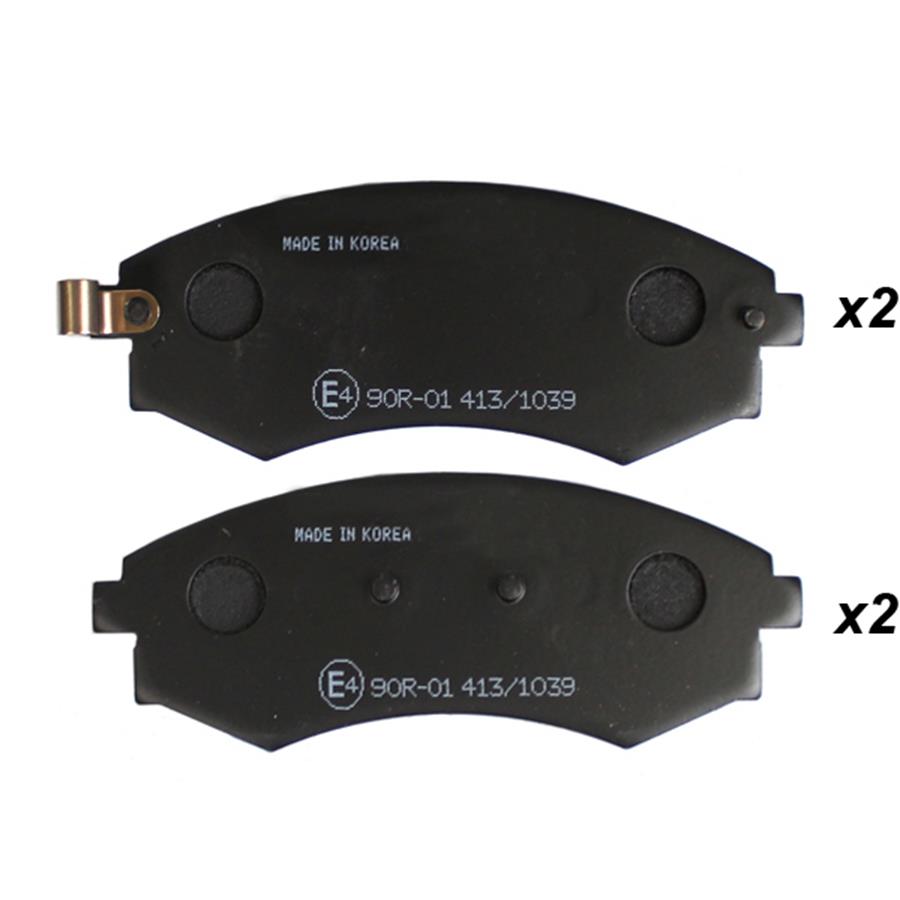 58101-2DA60, Jeu de plaquettes de frein avant